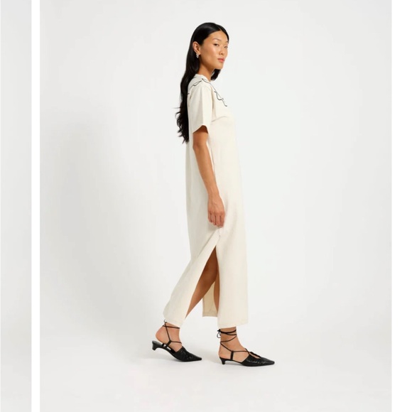 Eliza Faulkner Trompe L'oeil Maxi Dress - Picture 3 of 8